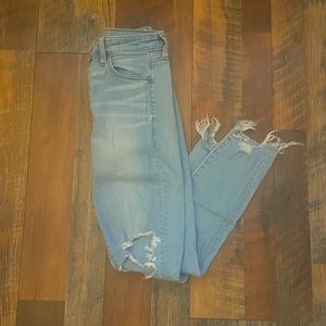 American eagle super stretch skinny jeans size 8